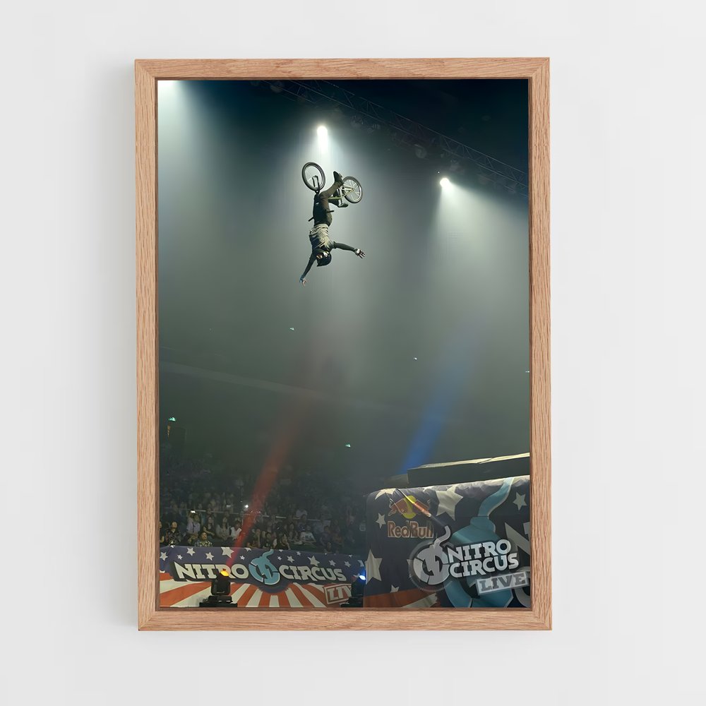 Poster Nitro Trickster – affiche Motocross freestyle (vue 4)
